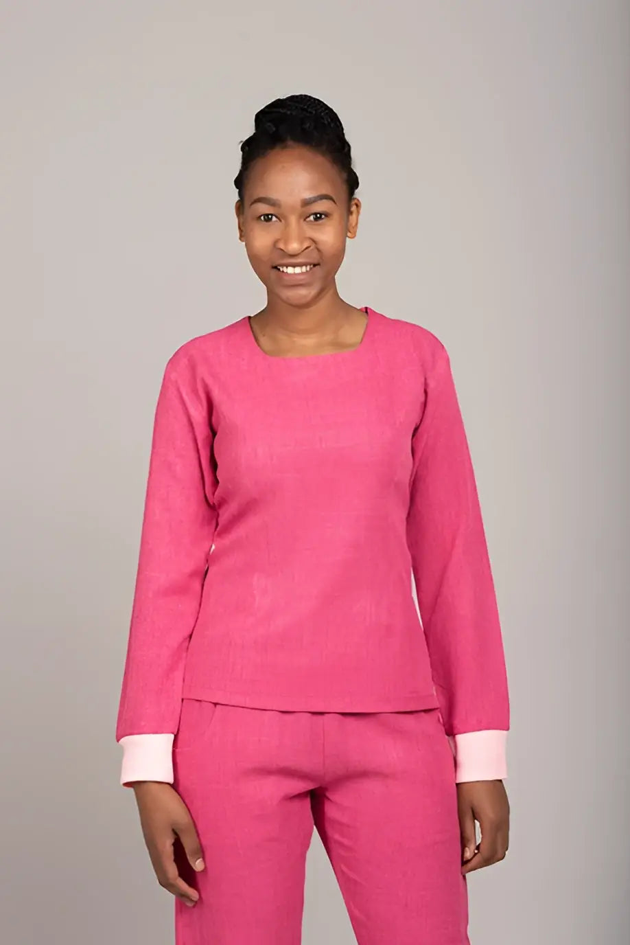 2 Piece suit Roundneck Long sleeve-Zihle range - Scrubs