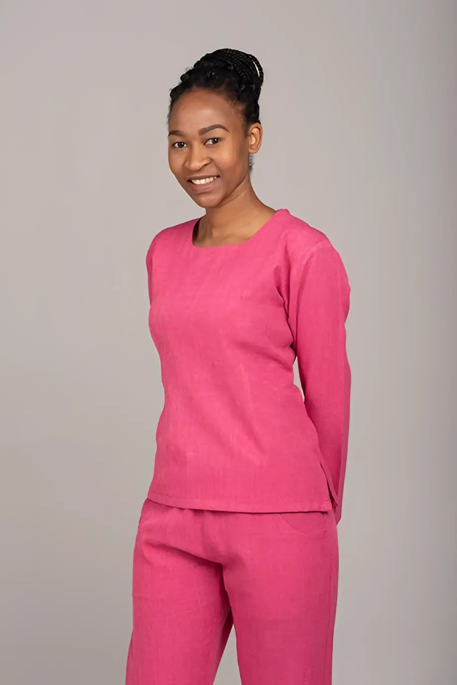 2 Piece suit Roundneck Long sleeve-Zihle range - Scrubs