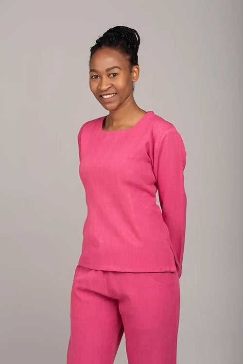 2 Piece suit Roundneck Long sleeve-Zihle range - Scrubs