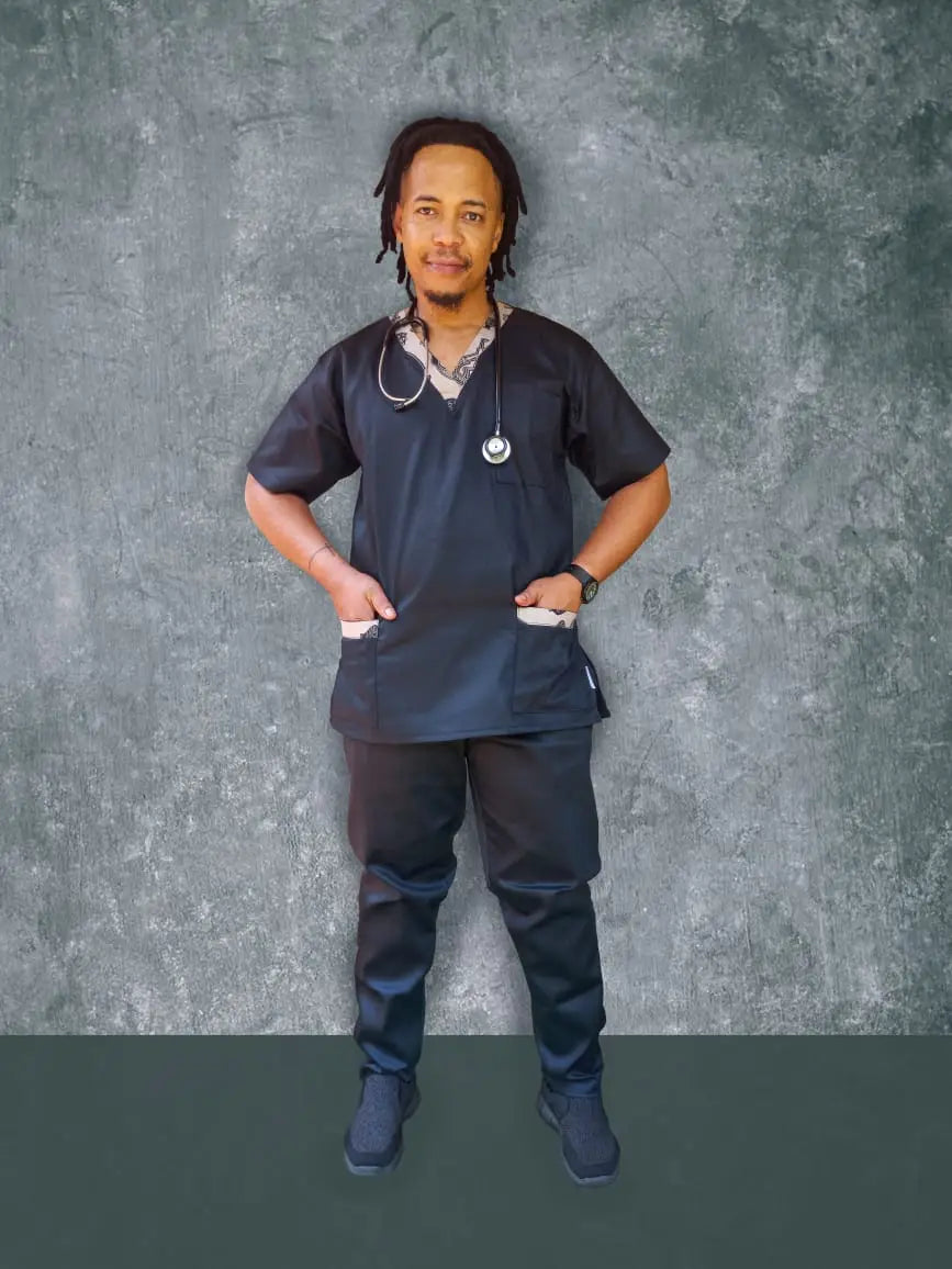 African Print scrubs - Scrubs